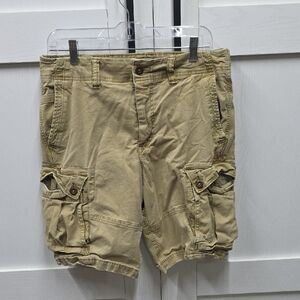 Mens American Eagle Outfitters Khaki Cargo Shorts